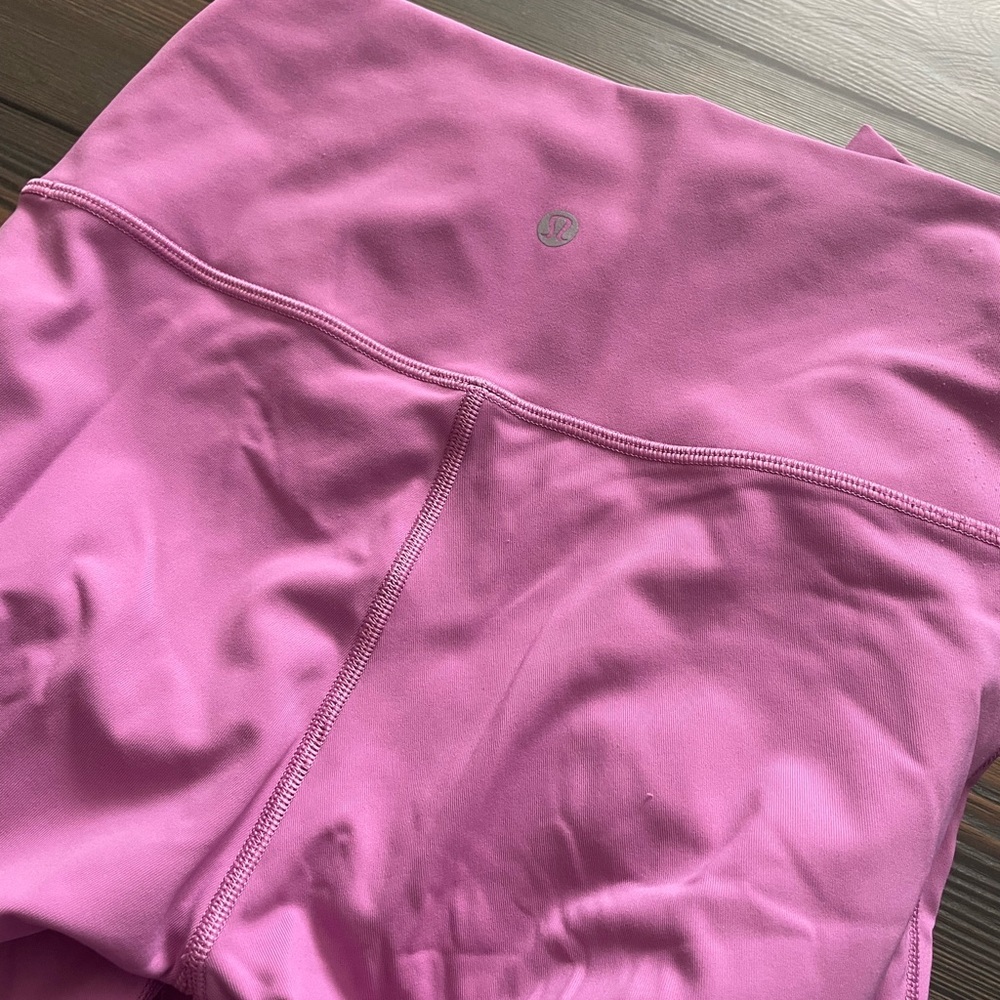 Lululemon Wunder Under High-Rise Leggings - Magenta Glow - Picture 10 of 12